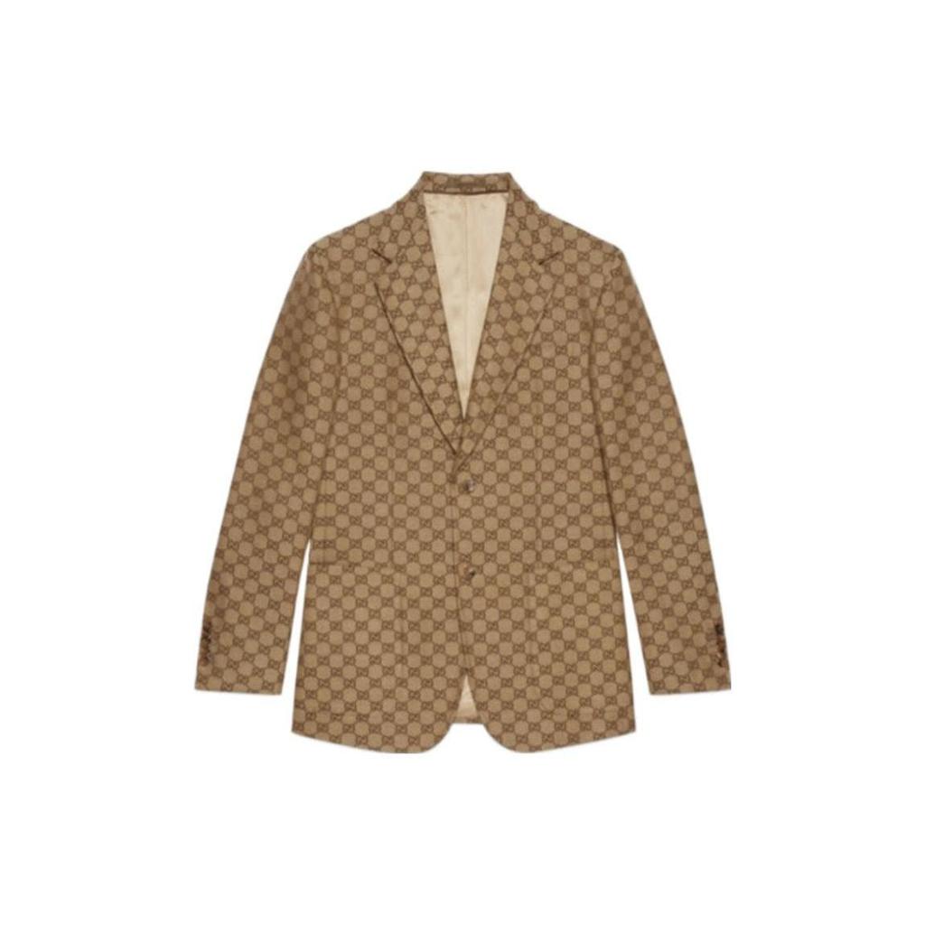 Gucci Gg Supreme Linen Blazer 742607-ZAM7G-2580