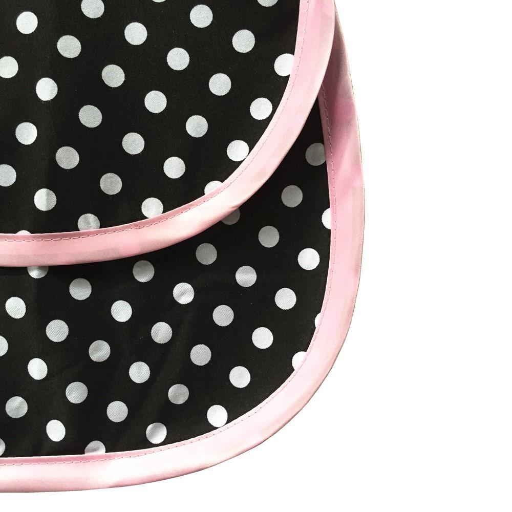 Cotton Polka Dot Print Apron Kitchen Cooking Painting Nail Art Baking Maid Work Skirt