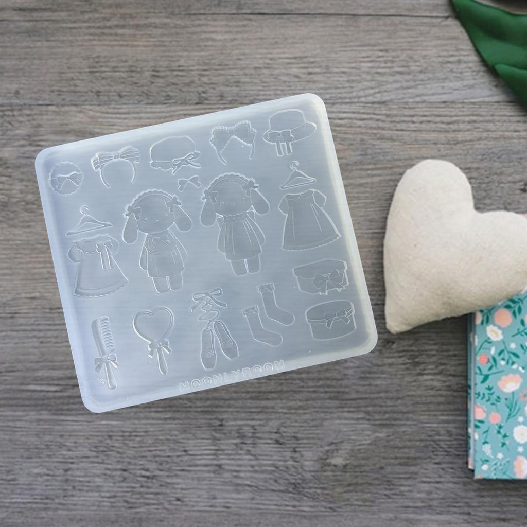 Practical Accessory Crafting Mold Convenient Silicone Mold Set for Making Various Crafts and Handmade Jewelry Projects