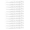 Length 13cm Lightweight Easily Install Decorative Accessory PP Material Threaded