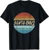 Santa Cruz Kalifornie Západ slunce 70s 80s Vintage Tričko Unisex Tričko