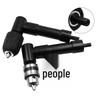Right Angle 90° Electric Drill Adapter with Chuck Extension