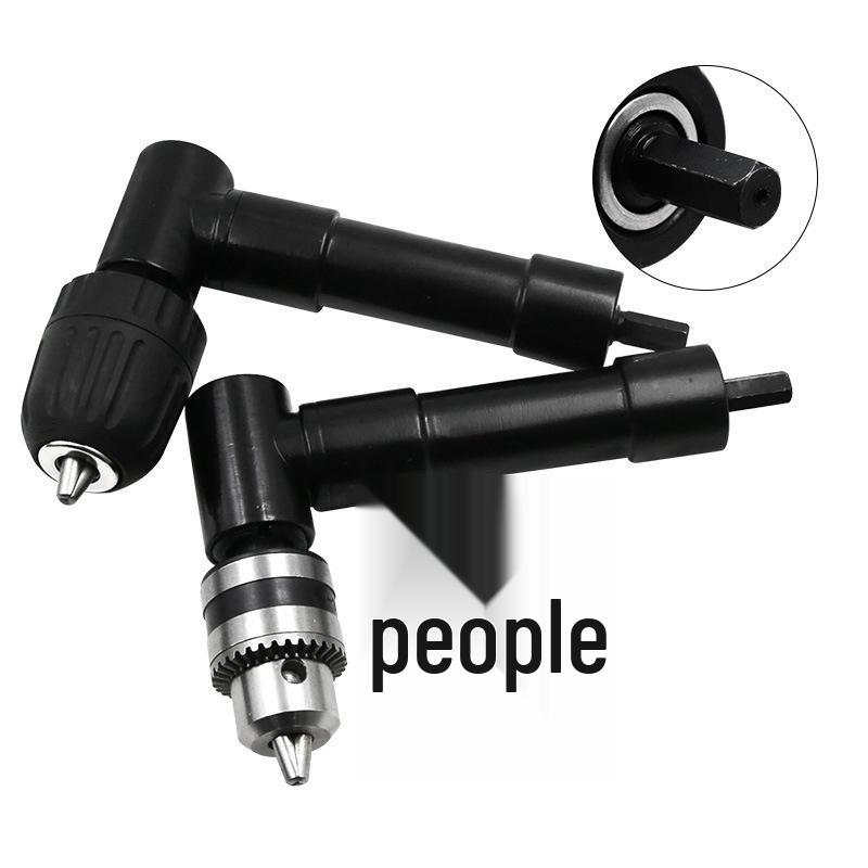 Right Angle 90° Electric Drill Adapter with Chuck Extension
