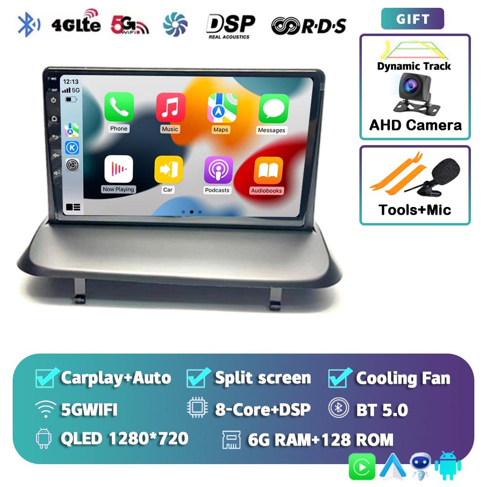 Android 14 Wireless Carplay Auto Car Radio For Peugeot 5008 3008 2009-2015 Audio GPS Navigation Multimedia Video Player Stereo