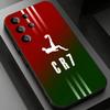 Fußball C-CR7 R-RonaldoS-S Handyhülle für Samsung Galaxy S24,25,26,23 22,21,S20 Plus Ultra FE weiche Fundas Hüllen