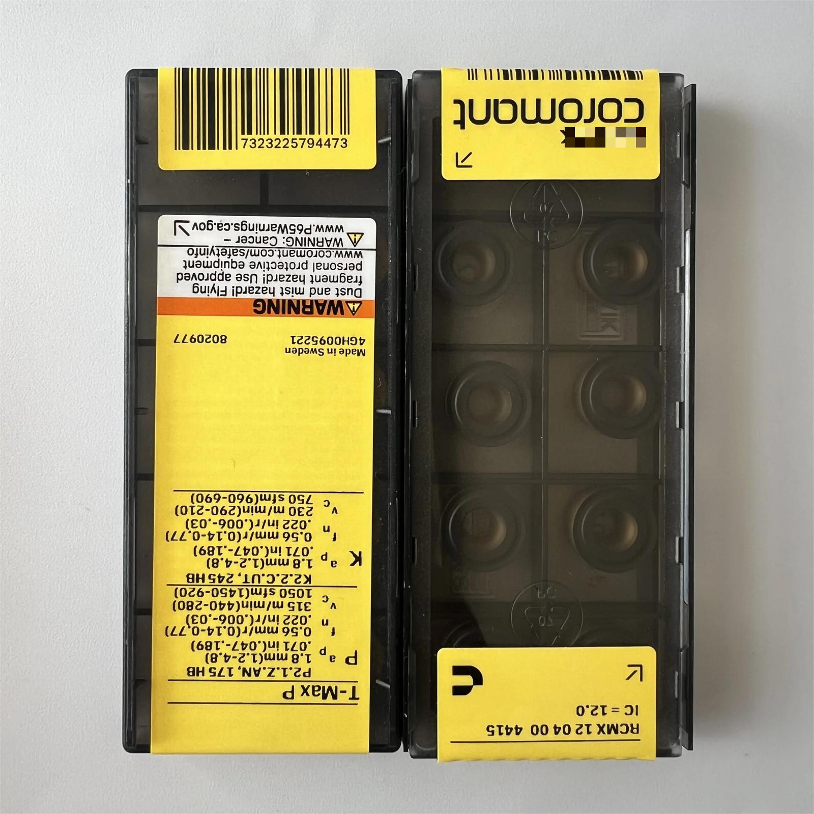 

RCMX120400 4415 / Industrial indexable Carbide Inserts 10 Pcs