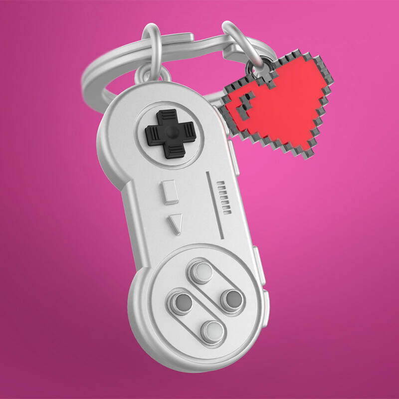 Keyring Game Console (Silver)