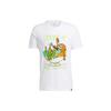 T Shirts Men's White Crew Neck Moderate Other GS7213