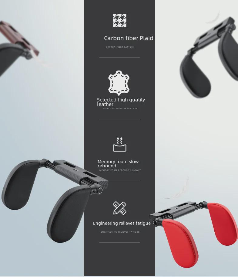 Car Neck Pillow for Children - Headrest and Side Support Cushion