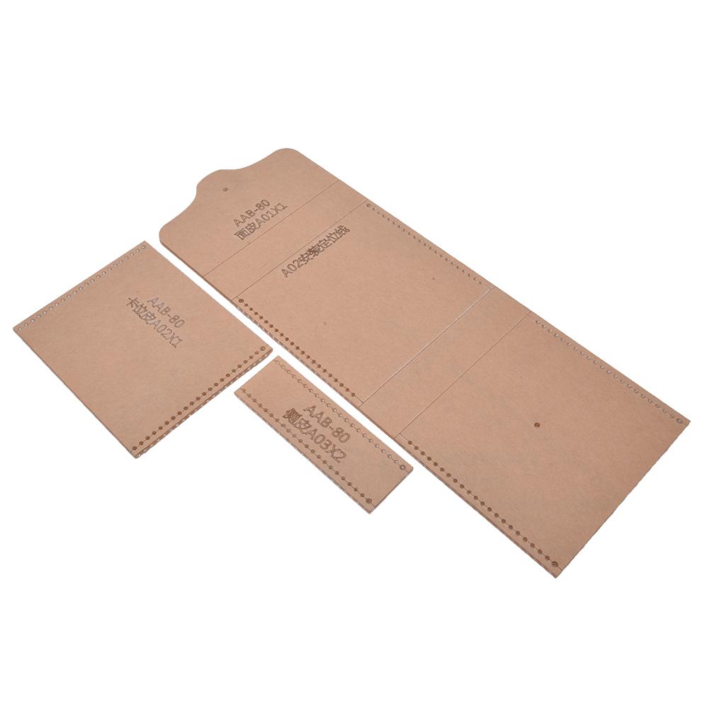 Acrylic Coin Purse Wallet Template Stencil DIY Handmade Leather Mould