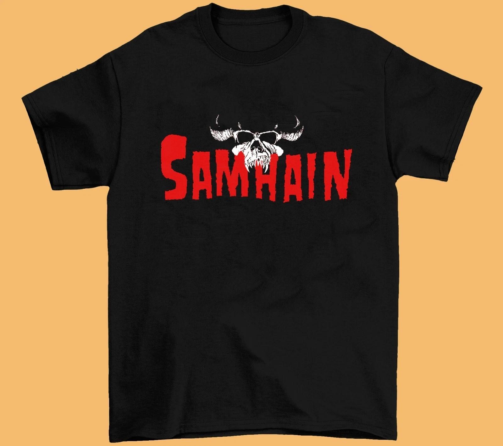 Hot Trend Samhain Band Shirt Short Sleeve Black Unisex Size S-234XL S разноцветный