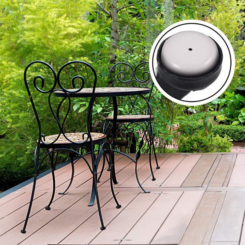 16/20/32PCS Plastic Furniture Feet Caps Round Shape Outdoor Chair Glides Indoor Outdoor Furniture