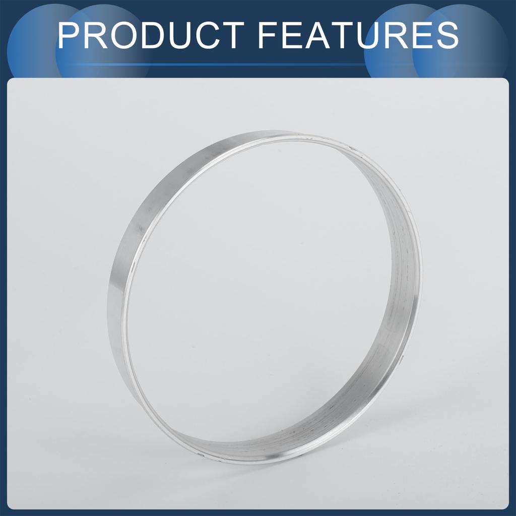 INFINAUTO Radnabenringe 66,6mm Innen zu 67,1mm Außendurchmesser Fahrzeugradnabenringe Aluminiumlegierung 4 Stück