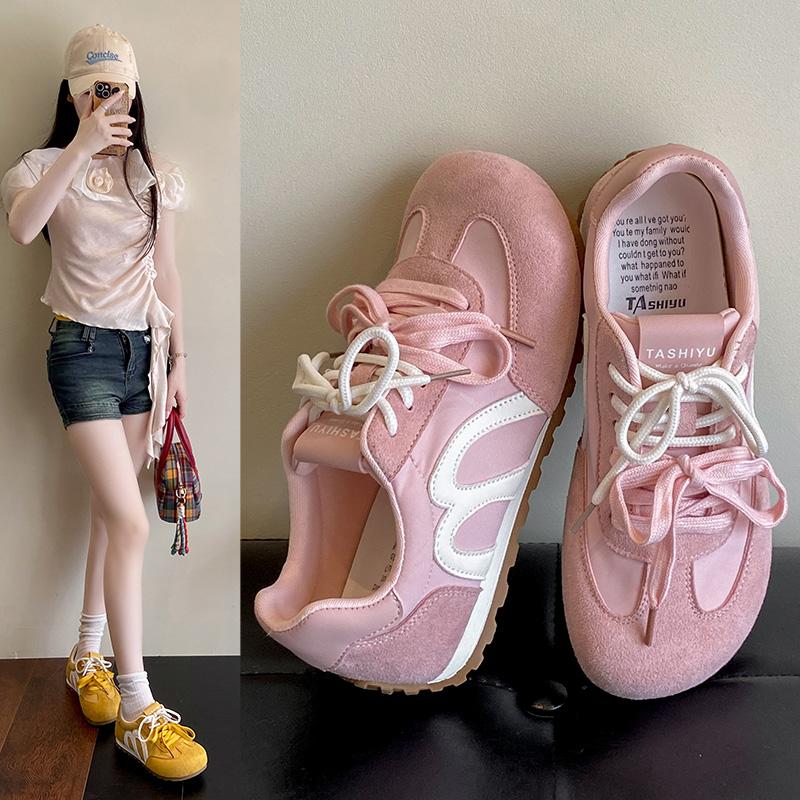 Fashion 2025 Japanese Style Tabi Ninja Shoes Women Retro Suede Flats Split Hoof Toe Boat Shoes Femme Mary Jeans Mocasines Ballerina Shoe