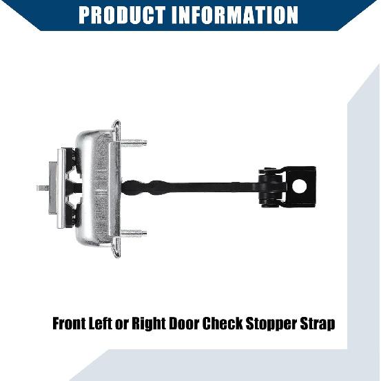 No.BK3Z6123500D Front Left or Right Door Check Strap Limiter Stopper for Ford E-Transit Transit-150 Transit-250 2015-2022 / Driver Passenger Door