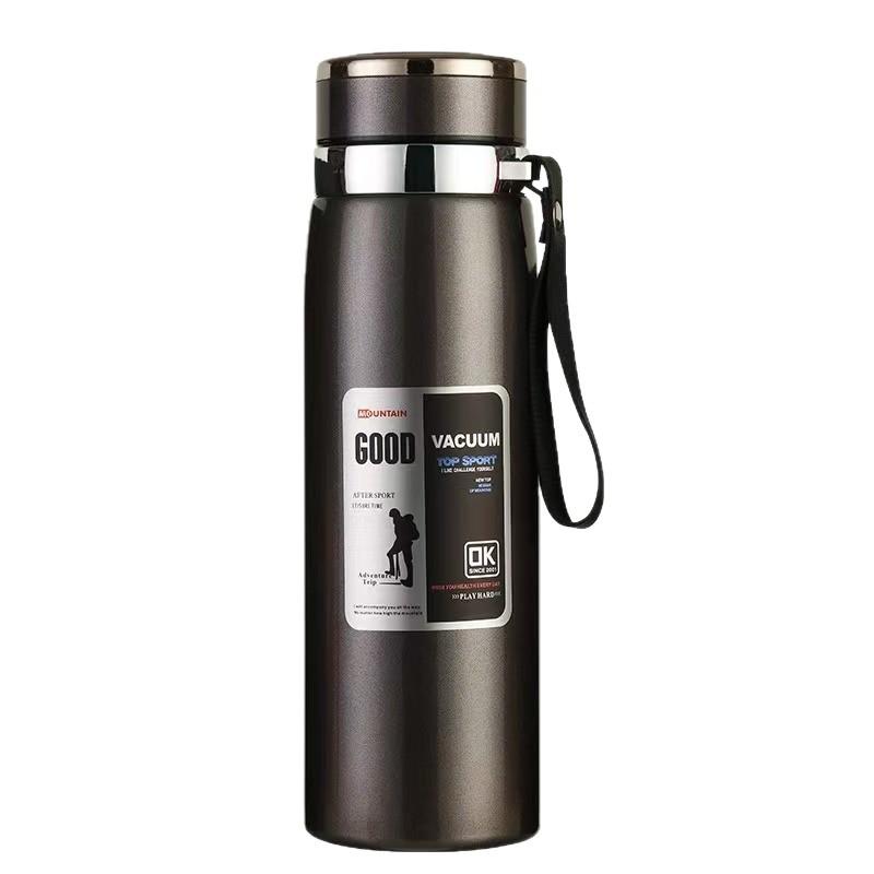 Stainless steel thermos cup outdoor portable tea separation cup car travel ml large capacity