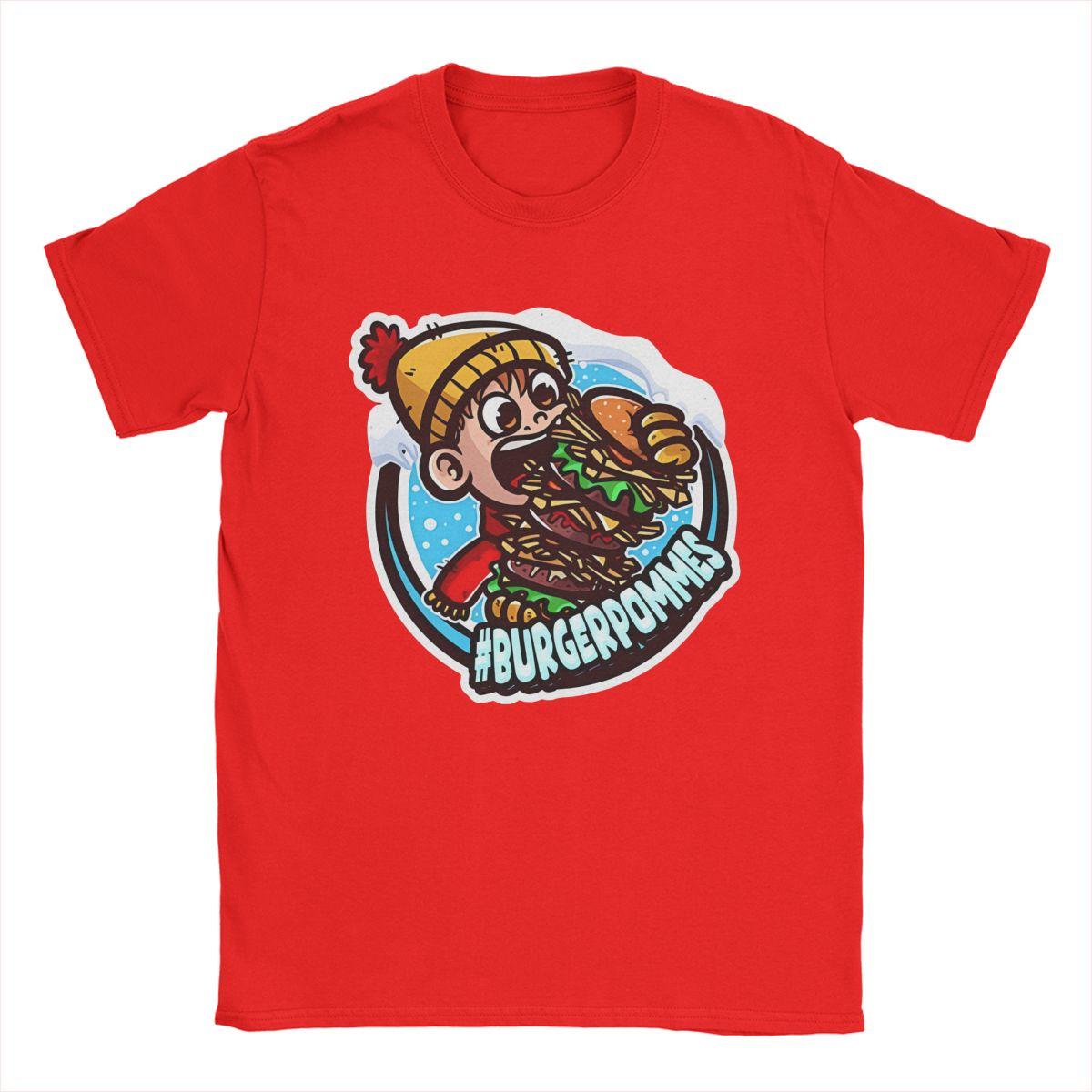 

Burgerpommes LukasBS ICrimax Merch Shirts Men Women Vintage Cotton Printed Clothes S