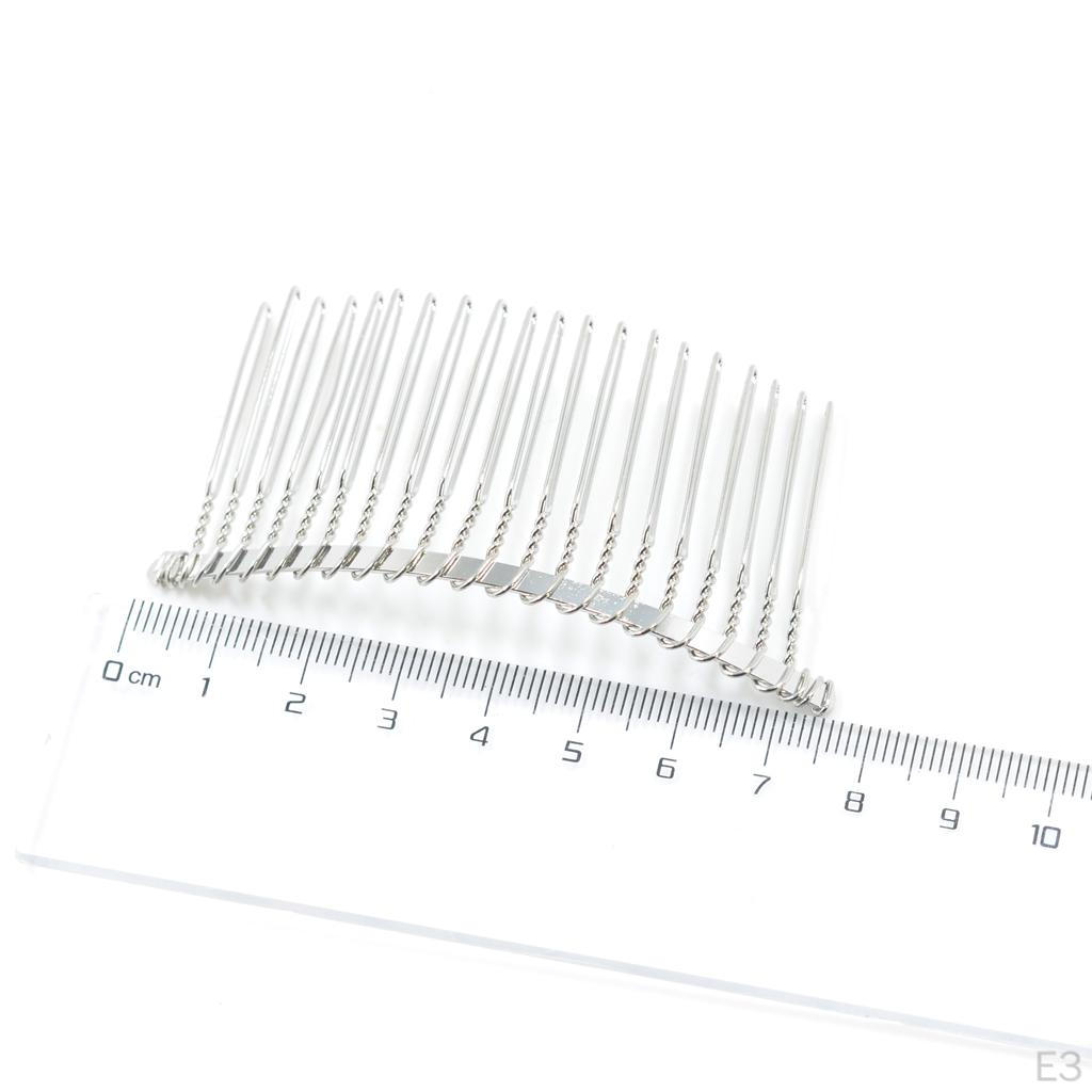 10 Stück Clips Haarkamm Hochzeit 20 Brautaccessoires