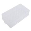 23.7x13.7x6.6cm Plastic Bobbin Box Sewing Bobbins Threads Storage Sorting Case Organizer 100% Brand New And High Quality