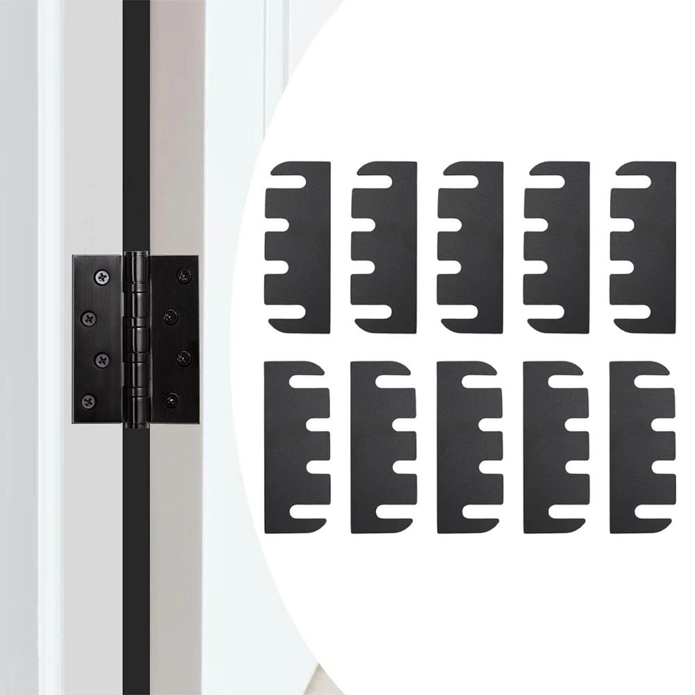 10 Stück Robustes Material Türscharnier Unterlegscheiben 4 Zoll Kunststoff Gelenkversteller Schranktüren