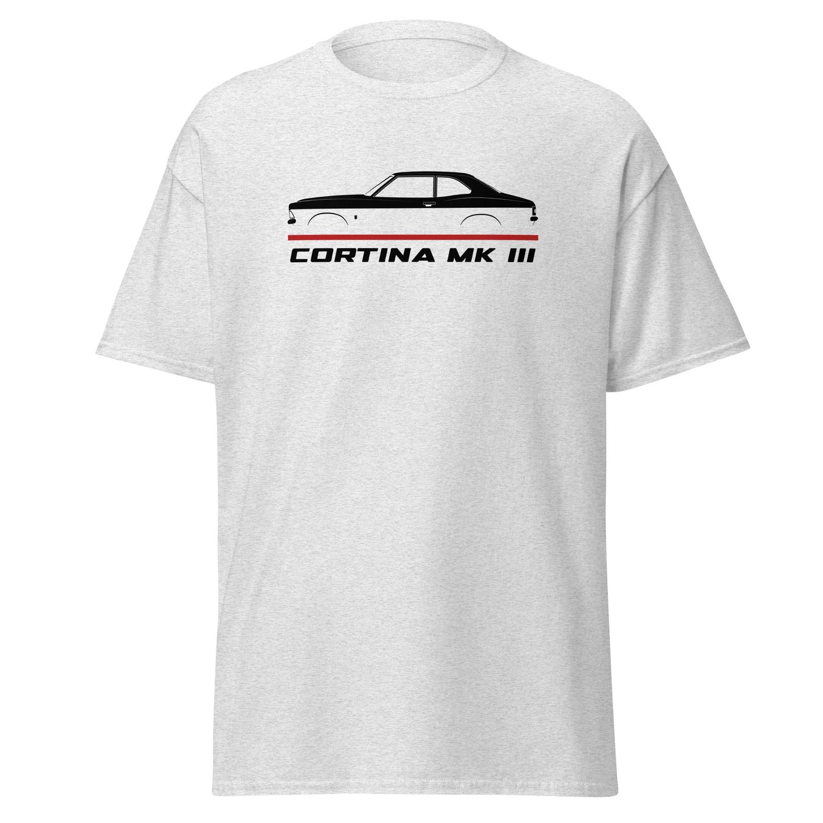 

Premium T-Shirt For Ford Cortina Mk III 1970-1976 Car Fans Birthday Gift Tee M