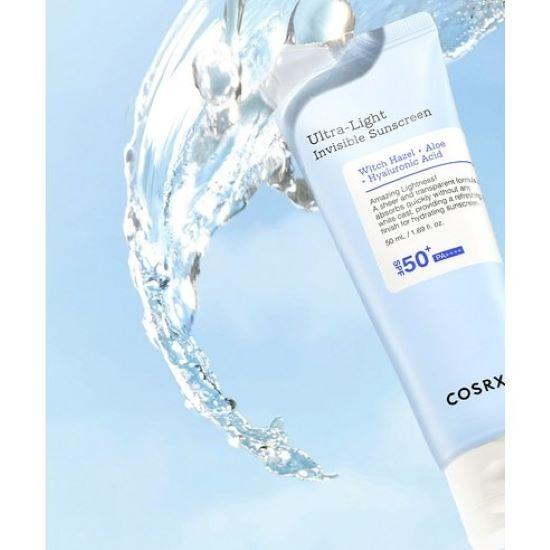 COSRX Ultra Light Invisible Sun Serum SPF50+ PA++++ Lightweight Hydrating Sunscreen 50ml