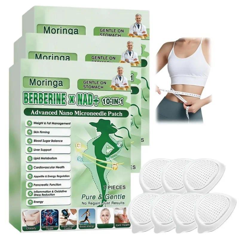 35Pcs Nano Microneedle Patch Natural Gentle Patches Metabolism Support Body Firming Patch Moisturizing Firming Skin for Women Men