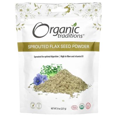 Sprouted Flaxseed Powder, 227G(8Oz)