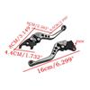 2 Pcs Alloy Motorcycle Brake Handle Motorbike Modification CNC Motorcycle Clutch Drum Brake Lever Handle Motorcycle