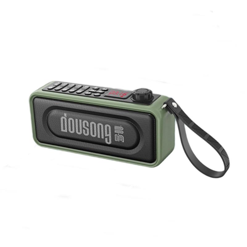 Portable Outdoor Bluetooth Speaker Wireless Stereo Subwoofer Mini FM Radio Handsfree Call Music Player Support Recording Dual TF
