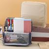 Large Capacity Skincare Storage Bag Multi-Compartment Student Stationery Bag  Outdoor