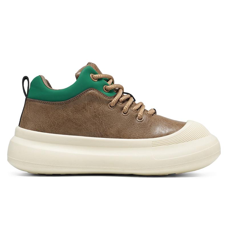 Casual men's shoes platform sneakers shoe color