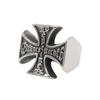 2026 European and American Personalized Retro Cross Men's Rings, Jewelry Accessories