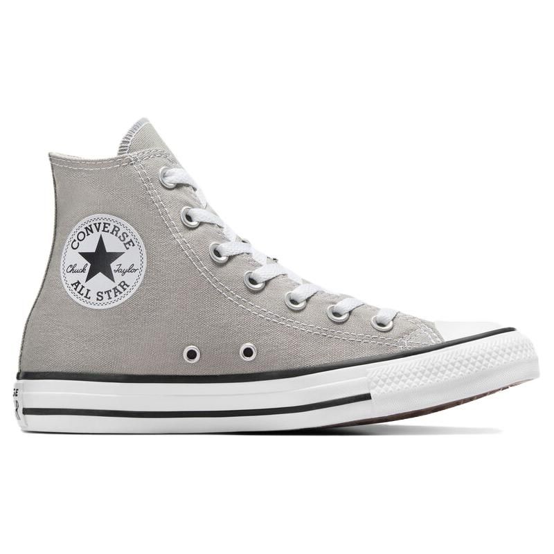Converse Chuck Taylor All Star Casual Versatile High-Top Canvas Shoes Unisex Sneakers Gray White A06561C