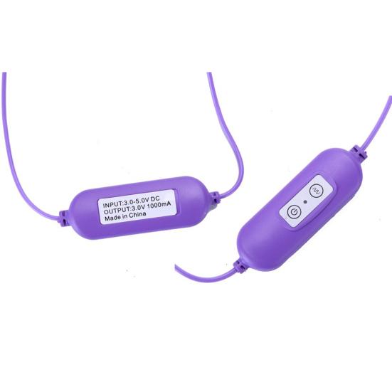 USB Double Egg Vibrator 10 Frequency Vibration Clitoris Stimulator Sexleketøy for voksne