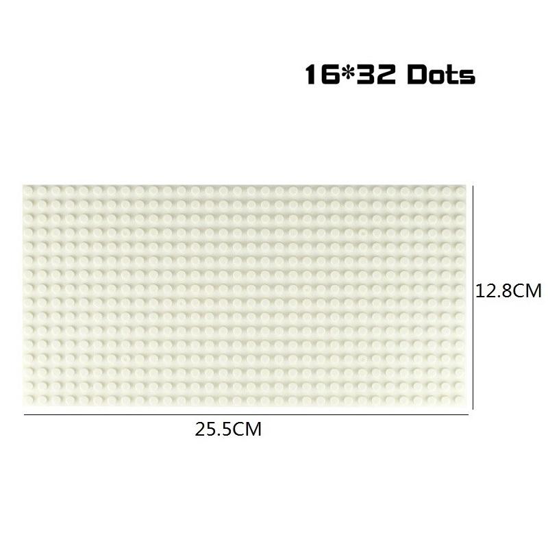 

Baseplate 32*32 16x32 Dots Classic Building Block Base Plates Brick DIY Build Parts Baseplates Compatible Brands City Friends