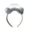 Trendy Mirrored Headbands Women Event Headpiece Lovely Pattern Headbands Suitable for Various Occasion