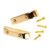 Acogedor Bass Thumb Rest for Jazz Bass Premium Lightweight Plastic Material 2-Pack, Plastic, Lightweight, Guitar, (GM03 Gold)