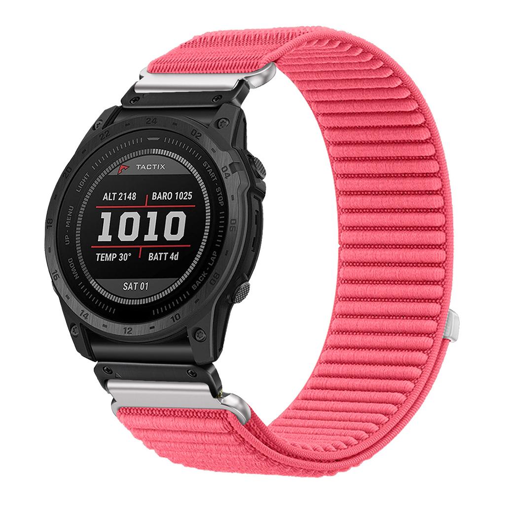 22mm 26mm Nylon Quick Release Loop Strap for Garmin Fenix 8 7X 7XPro Fenix 6X 6 5X 5Plus Tactix7 Forerunner965 955 Enduro 3 Band