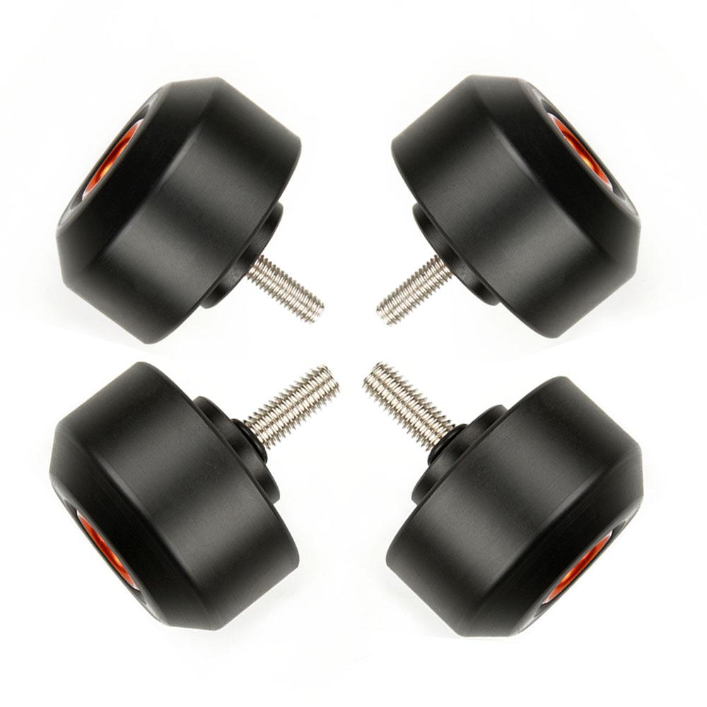 Pro KTM DUKE 125 200 2012-2018 DUKE 250 2016 2017 2018 DUKE 390 RC 200 250 390 Chránič kola přední zadní nápravy Crash