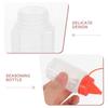 4 Pcs Mini Condiment Squeeze Bottles Small Size Portable Oil Dispenser For Salad Dressing Mustard Ketchup Sauce Camping Kitchen