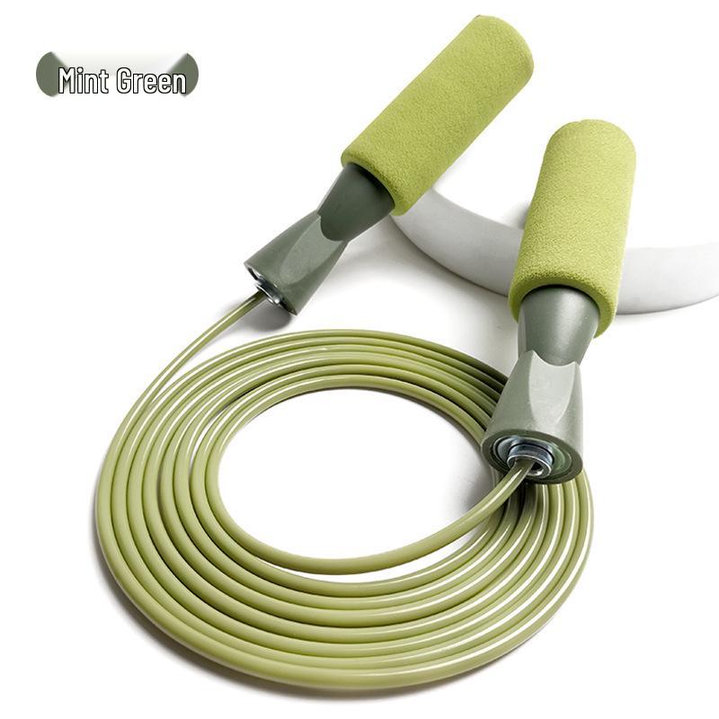 Adult Fitness Skipping Rope - Durable Steel Wire for Exercise & Fat Burning, Ideal for Students and Home Workouts.