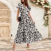 Women's Flowy Dresses Women's Summer Dresses Casual Short Sleeve Maxi Dresses Formal Maxi Dresses