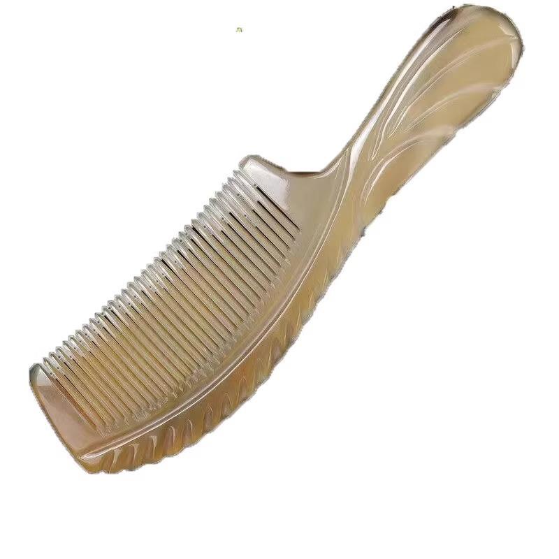 Thickened and Large-sized Ox Tendon Comb for Hair Care Massage The Scalp Meridians Comb Hair and Prevent Static Electricity