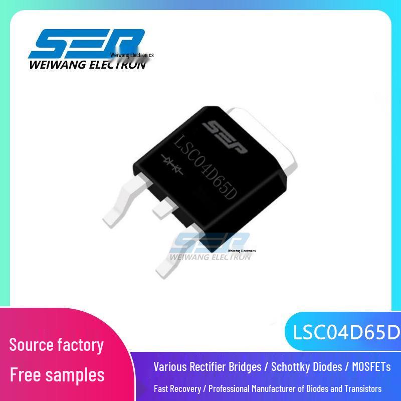 

SEP LSC04D65D Silicon Carbide, 4A 650V, TO-252.