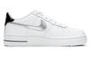Nike Air Force 1 Low White Black Metallic Silver GS CZ4206-100