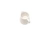 Set of 10 Single-Serve 10ml Milk Pitchers, Ceramic, Creamer, Microwaveable, Dishwasher Safe, Pure White, Made In Japan, Mino Ware, ACS WEB SHOP