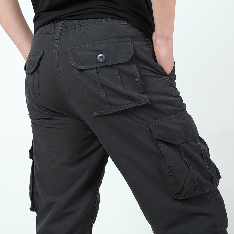 

Зимові чоловічі теплі похідні штани флісові дихаючі трекінгові туристичні зимові риболовні штани термоштани карго L