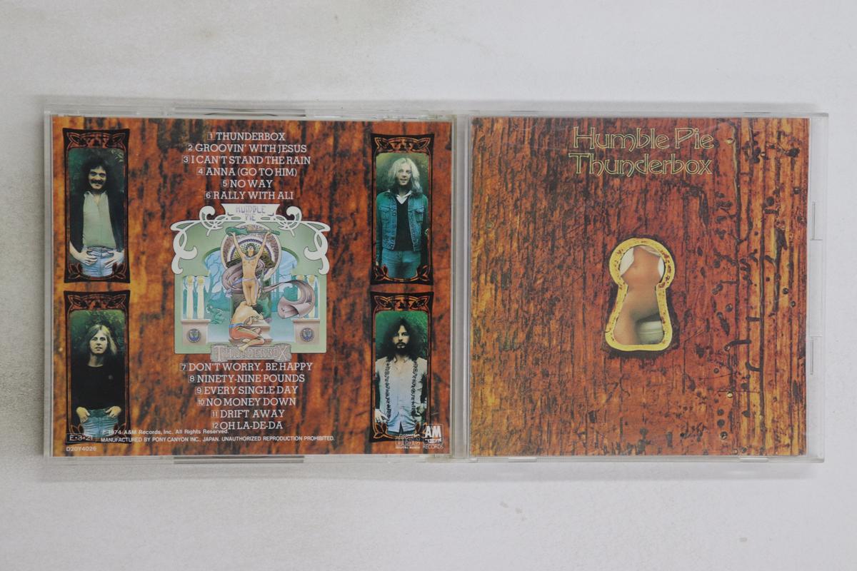 

CD HUMBLE PIE - Thunderbox D20Y4026 A&M 1989 Japan Rock Used