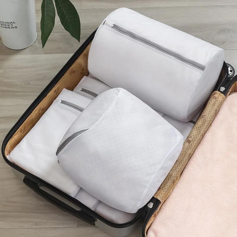Shoes Mesh Laundry Bag Machine Wash Clothes Shoes Protective Bag University Dormitory Dirty Clothes Storage Durable Washing Bags